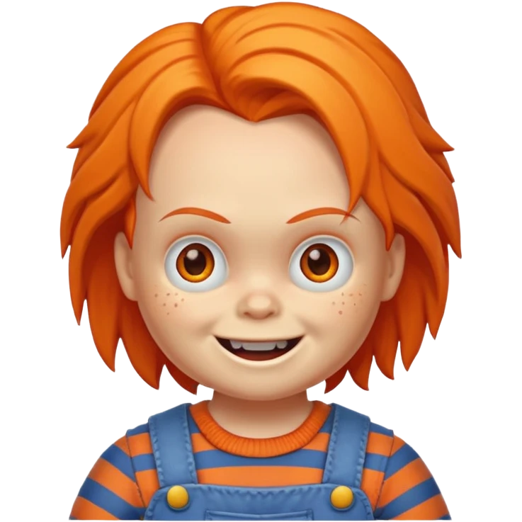 Un emojin de chuky emoji