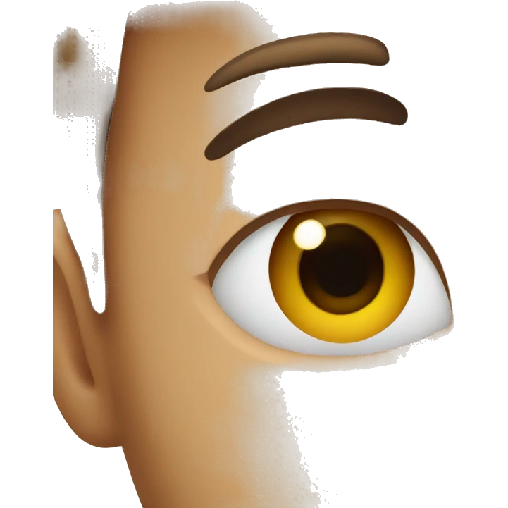 Side eye emoji