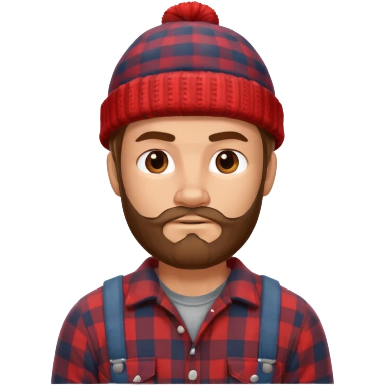 lumberjack man emoji