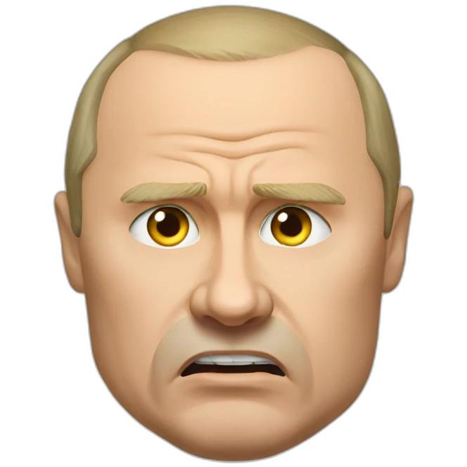 angry Putin emoji
