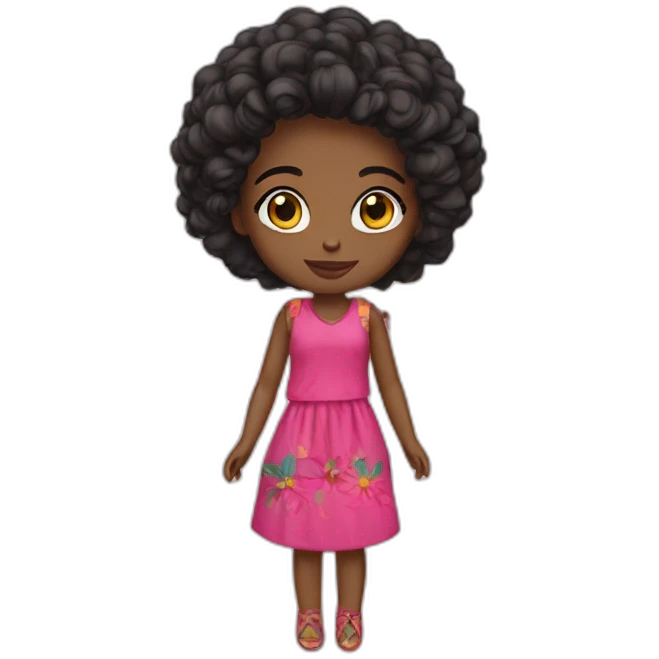 hulla girl doll emoji