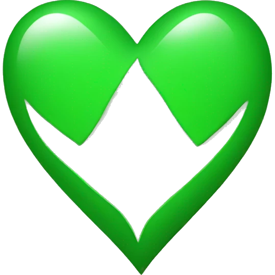 green heart emoji