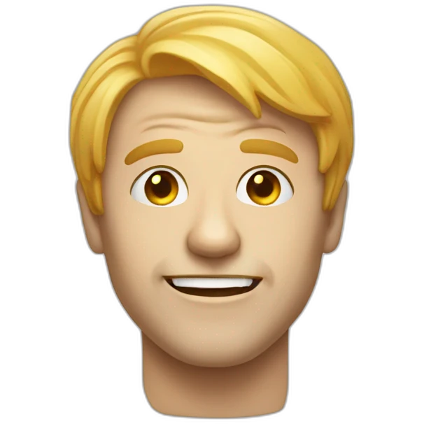 Homme mort de rire emoji