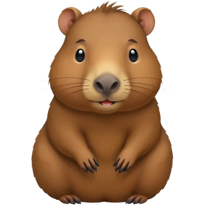 Capybara emoji