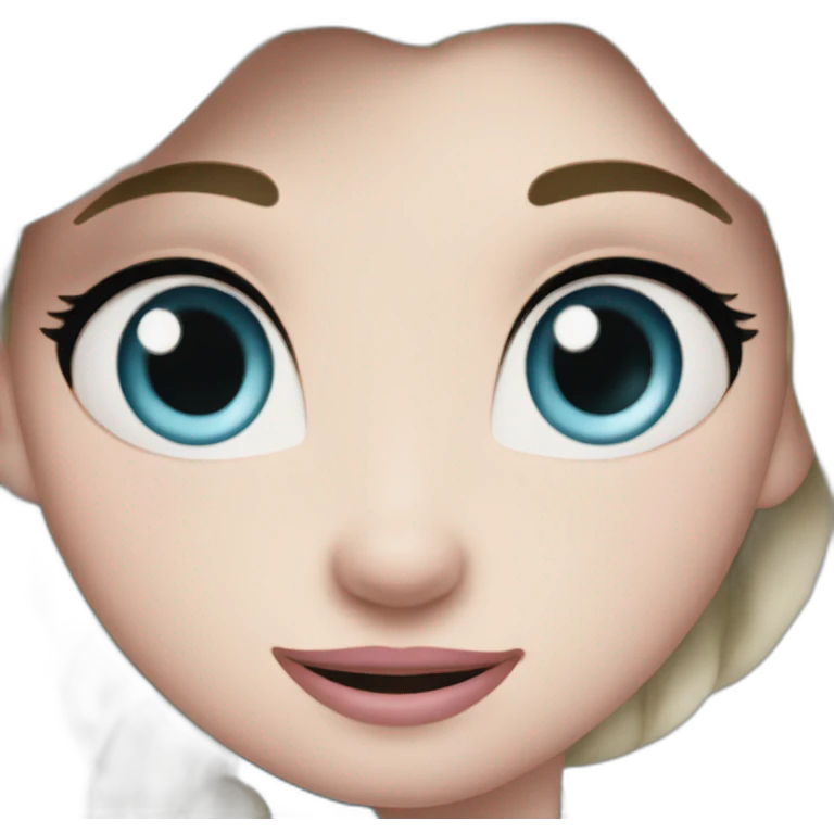Elsa with eliqsir emoji