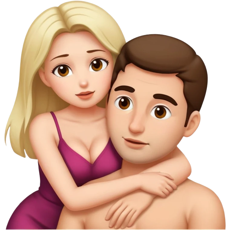 girl with big tits sit on man face emoji