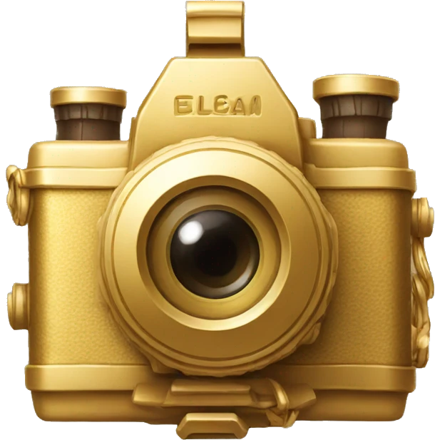 golden camera emoji