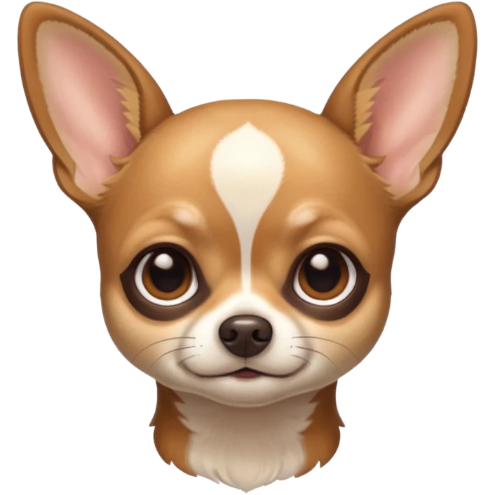 
 Sitting deer-head chihuahua  emoji
