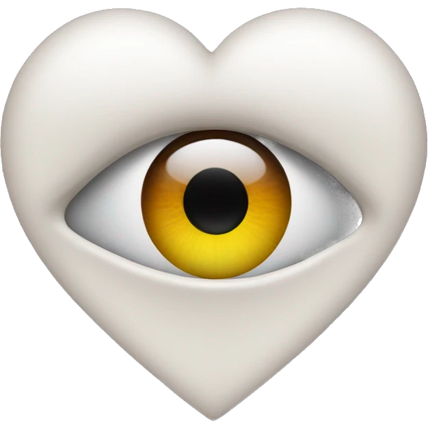 heart with eye in the middle emoji