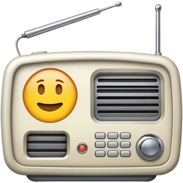 Radio silence  emoji