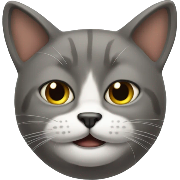 Gato con bigotes emoji