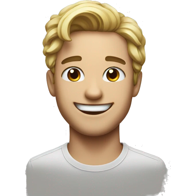Smiling TikTok emoji emoji