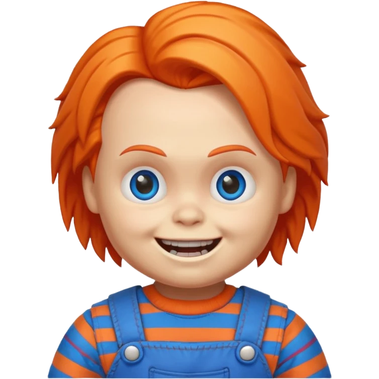 Un emojin de chuky emoji