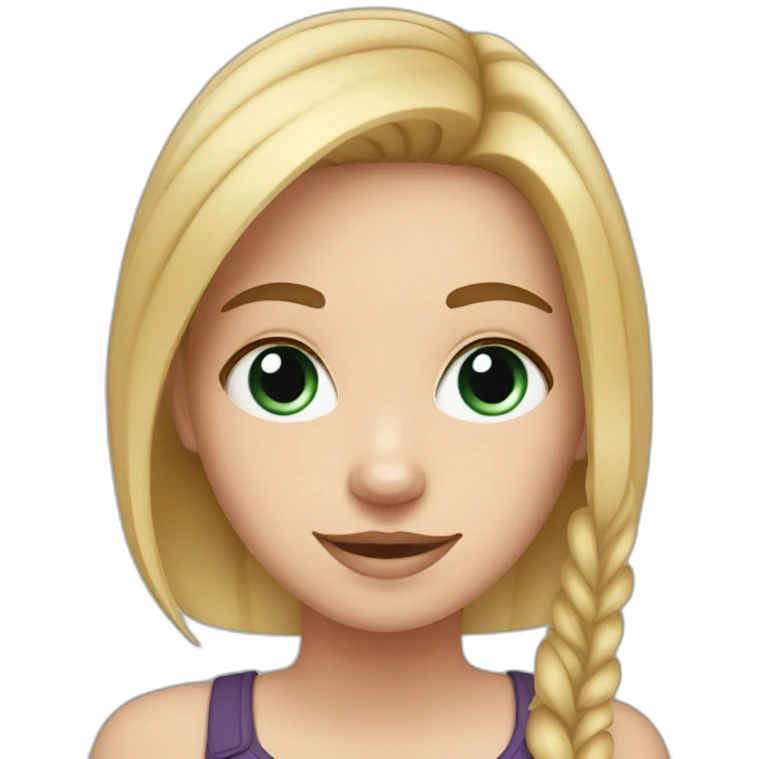 White girl that loves apple products and has 2 dogs emoji