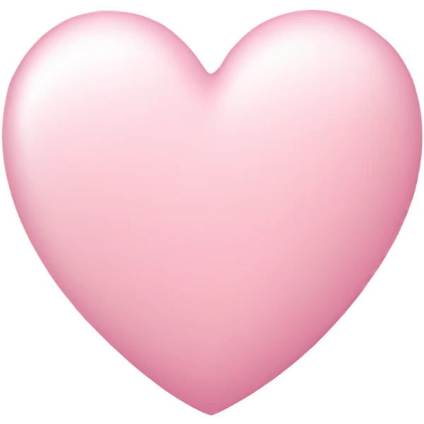 Light pink heart but extra emoji
