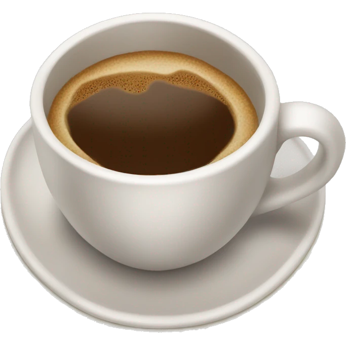 Deluxe cup of coffee emoji