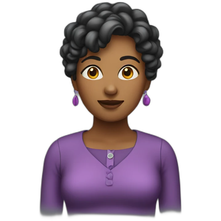 Spidr woman emoji