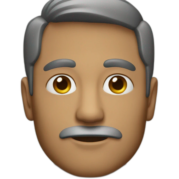 Hombre calvo emoji