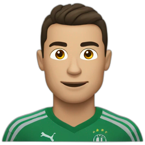 cristiano ronaldo sentado emoji