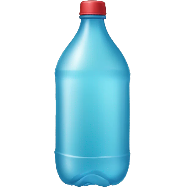 Botella de agua emoji