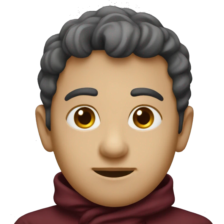 burgundy eart emoji