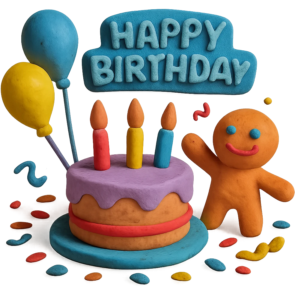 festive mood on your birthday emoji