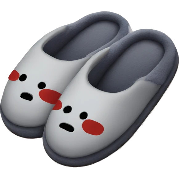Ugh slippers emoji