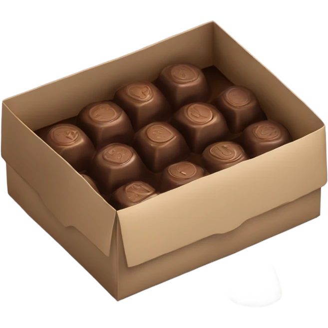 Box of chocolates emoji