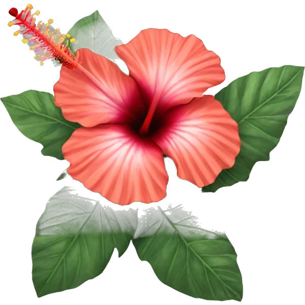 Hibiscus  emoji