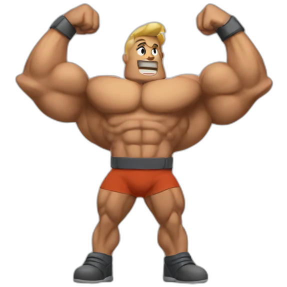 muscle rocket emoji