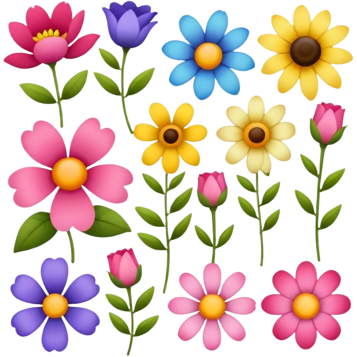 Florals emoji