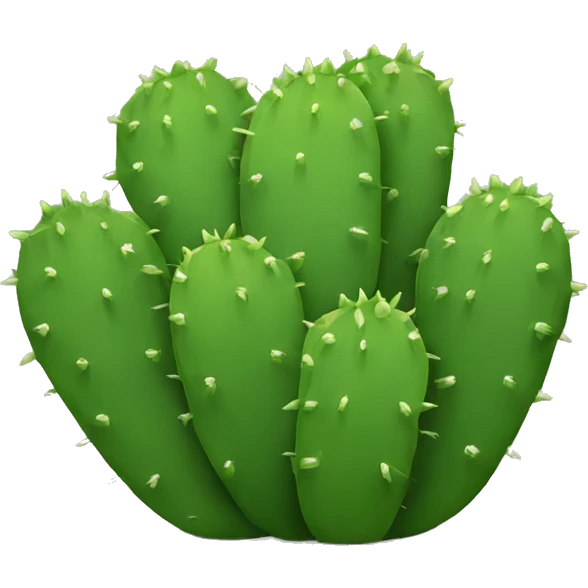 round Nopal emoji