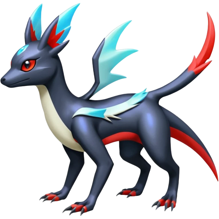 Salandit-Latias-Umbreon-Silvally-fusion (full body) emoji