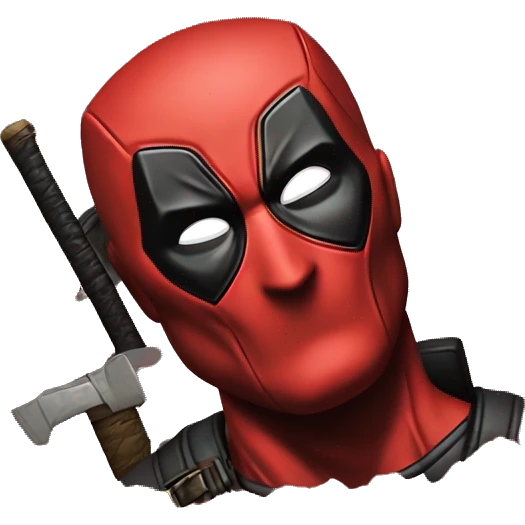 Deadpool showin no emoji