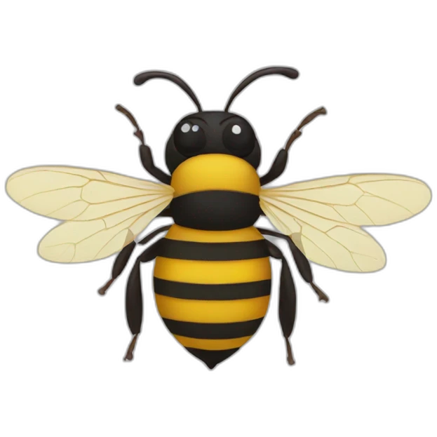 why a bee emoji