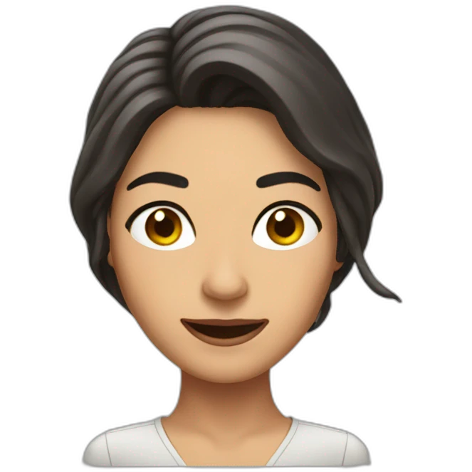 mujer araña emoji