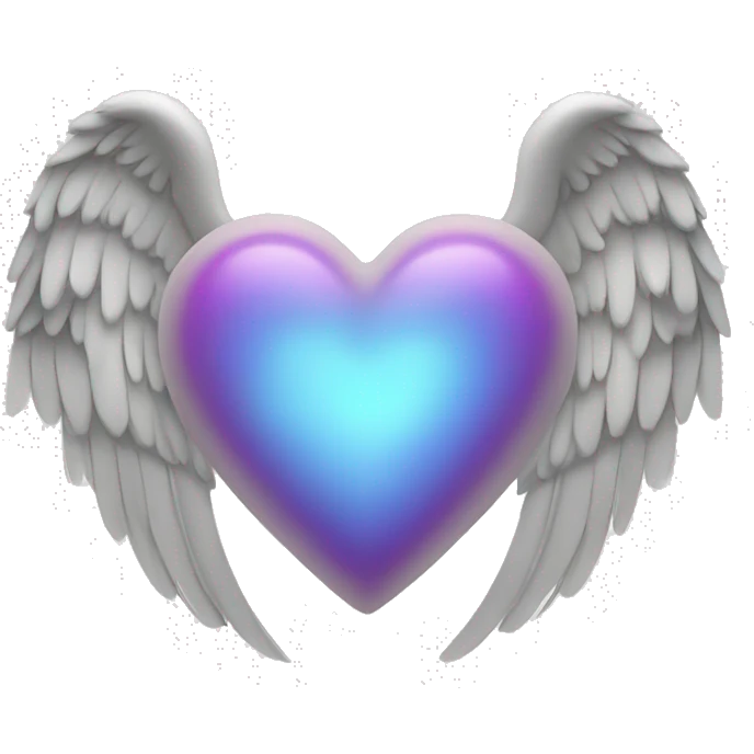 heart with angel wings emoji