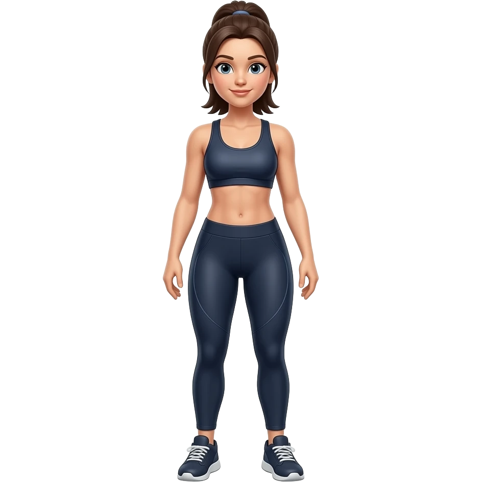 Fitness mulher emoji