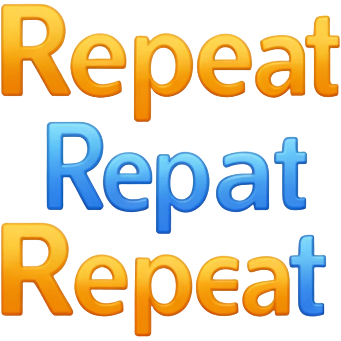 repeat emoji