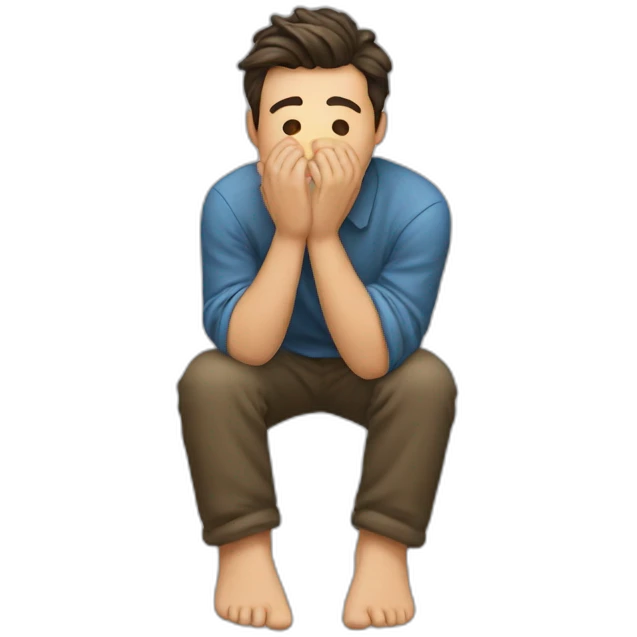 Man-kissing-foot emoji