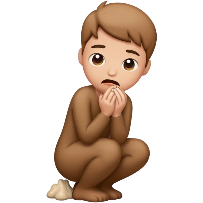 can’t hold in poop emoji