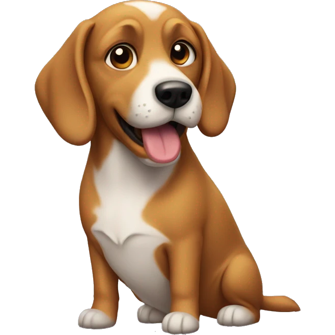secret dog emoji