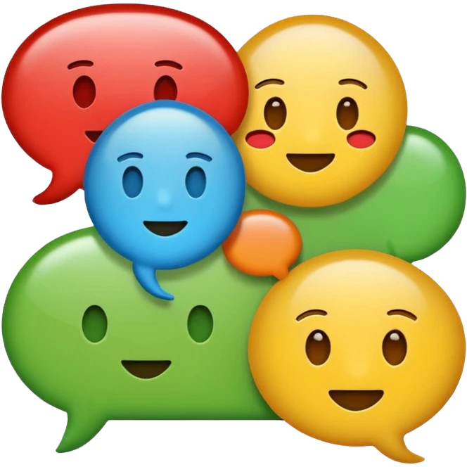 A minimalist emoji-style icon representing wordplay — symbolizing creativity with language. It features an open book or speech bubble merging with playful letters or word fragments, forming a clever visual pun. emoji