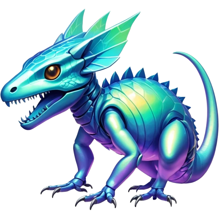  exotic tropical cyber-Fakémon-Vernid-creature emoji
