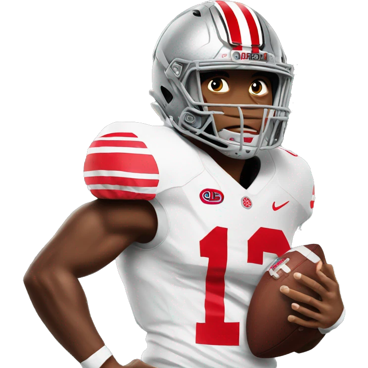 Ohio state football player emoji
