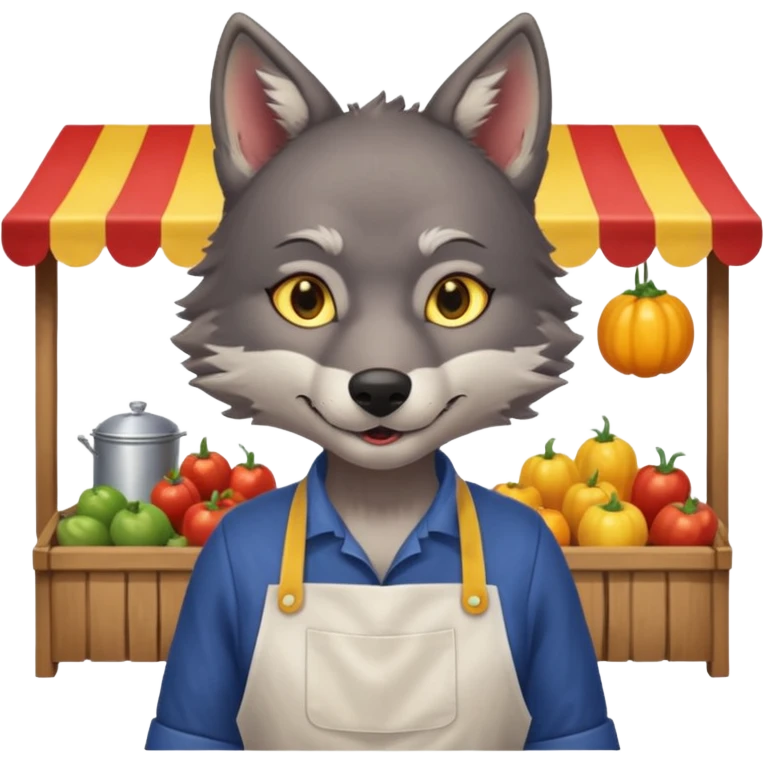  -night-market-vendor-wolf  emoji