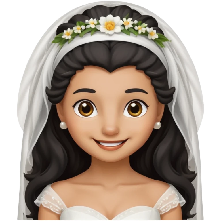 black hedgehog bride emoji