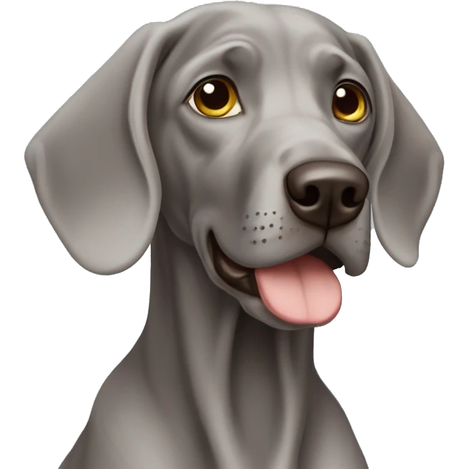 Weimaraner￼ emoji