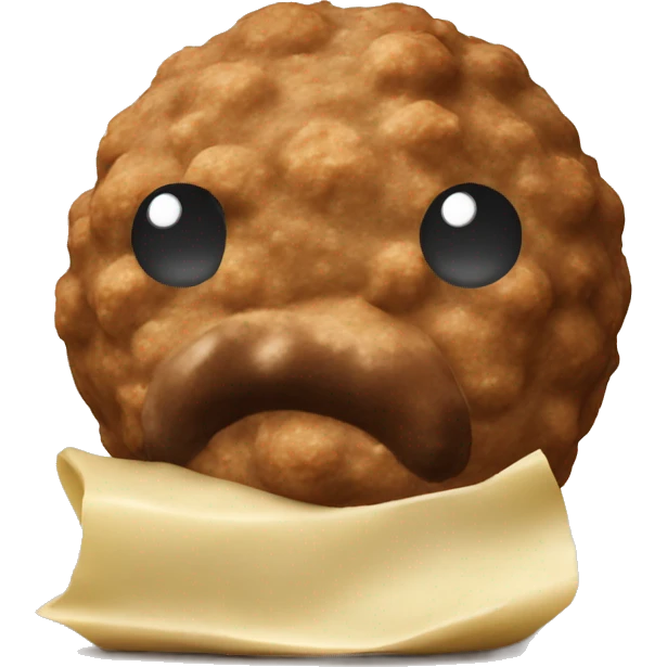 Swedish meatball emoji