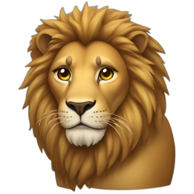 Lion emoji